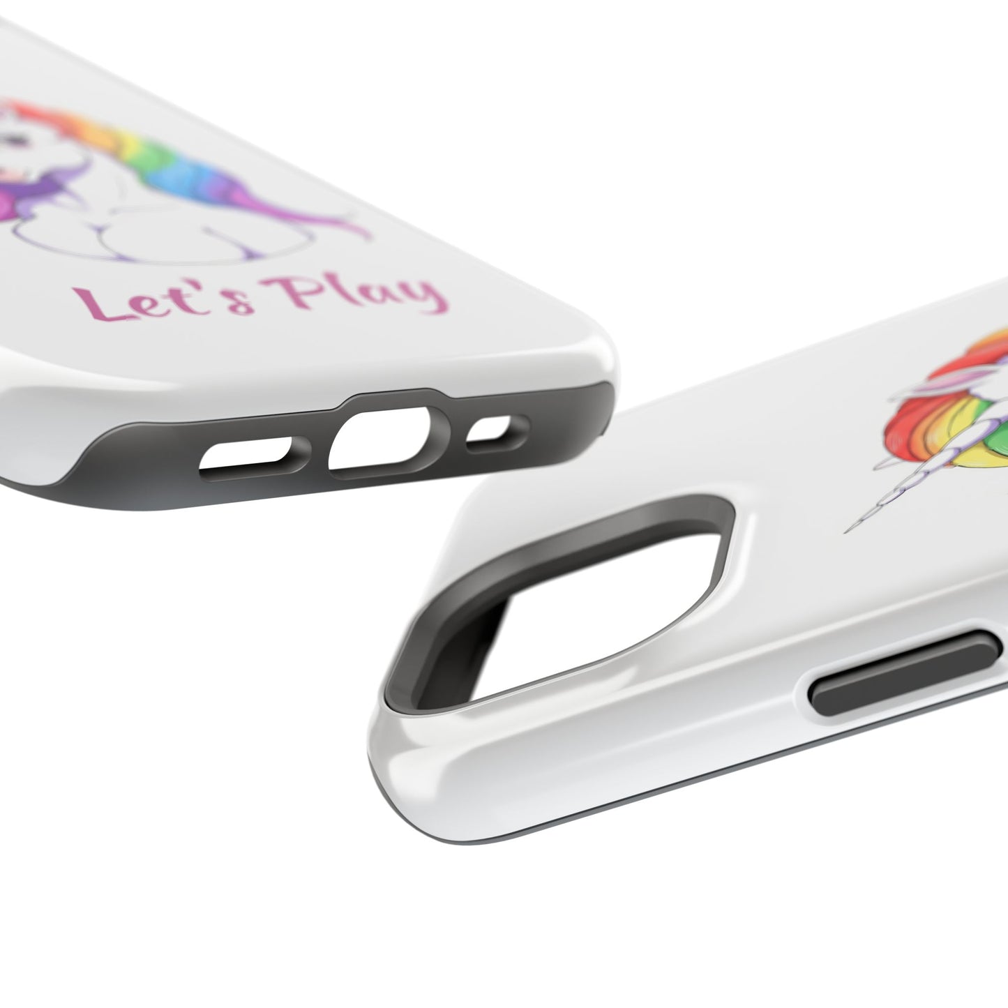 Colorful Unicorn Magnetic Tough Case - Let's Play Design
