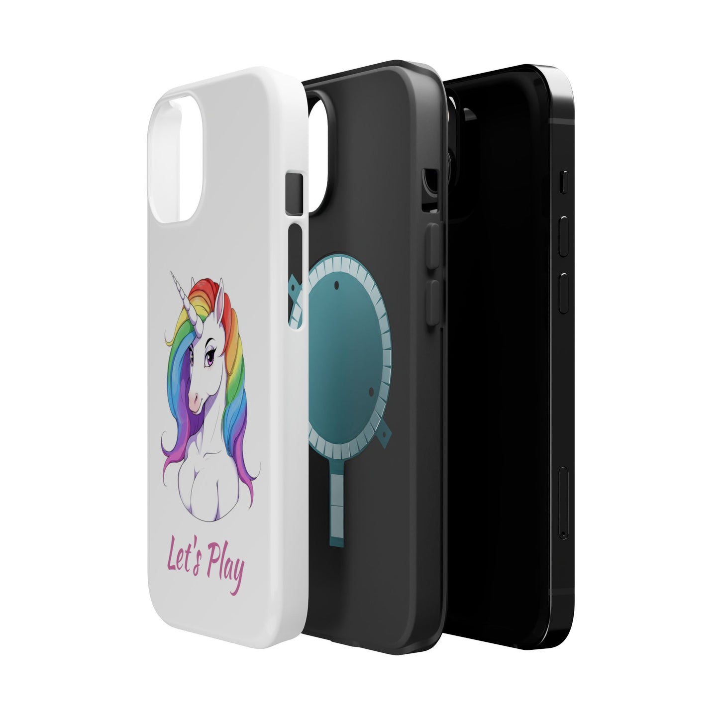 Colorful Unicorn Magnetic Tough Case - Let's Play Design