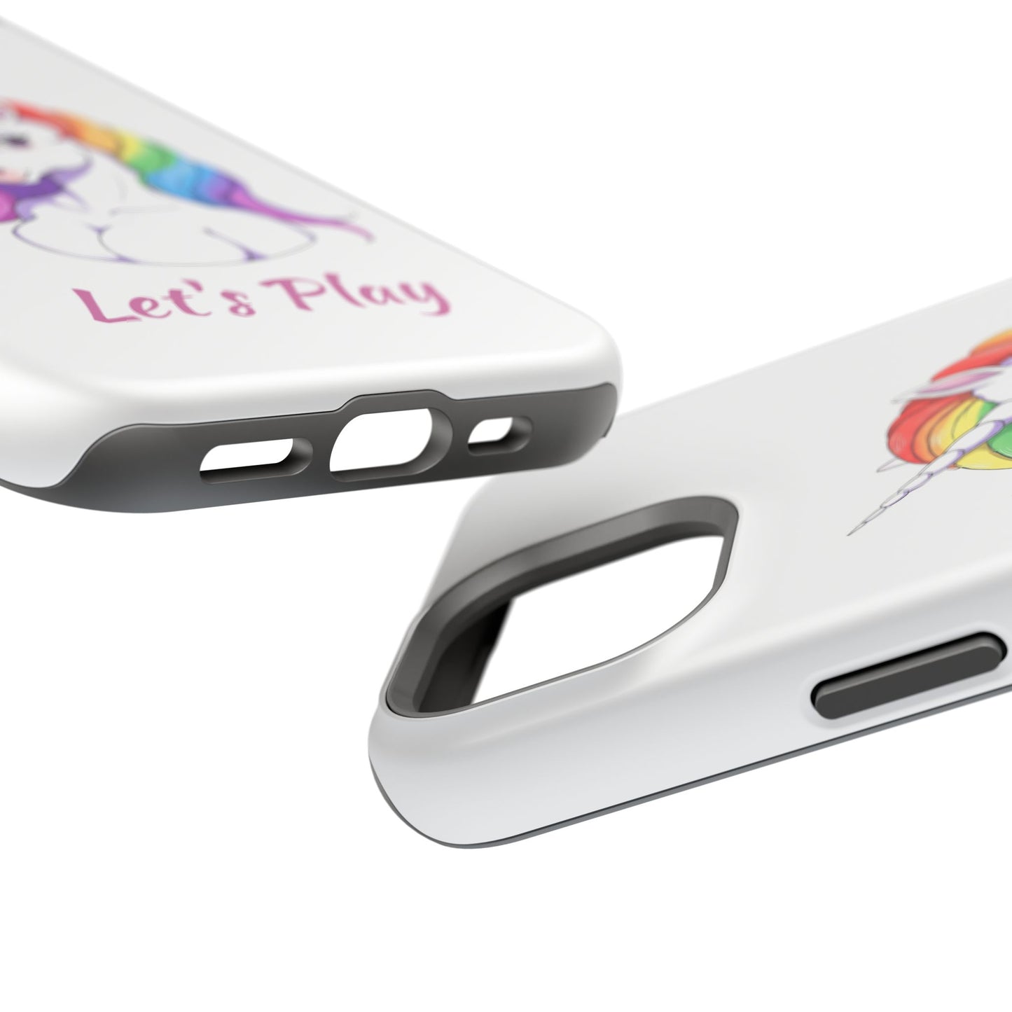 Colorful Unicorn Magnetic Tough Case - Let's Play Design